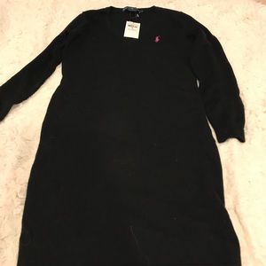 Ralph Lauren v-neck sweater dress